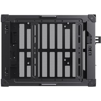  Корпус JONSBO C6 Handle Black без БП, mini-ITX, micro-ATX, черный 