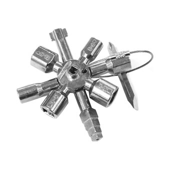 Ключ для электрошкафов Optimus OPT-ECK01 многофункциональный 