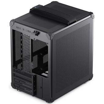  Корпус JONSBO C6 Handle Black без БП, mini-ITX, micro-ATX, черный 