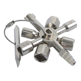  Ключ для электрошкафов Optimus OPT-ECK01 многофункциональный 