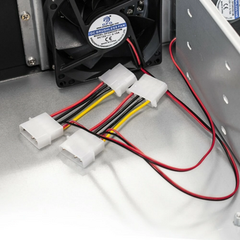  Корпус ExeGate Pro 2U450-03 EX292254RUS RM 19", высота 2U, глубина 450, без БП, USB 