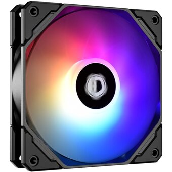  Вентилятор ID-COOLING TF-12025-Pro-ARGB Reverse 120x120x25мм (PWM, резиновые углы, ARGB, 500-1800об/мин) Box 