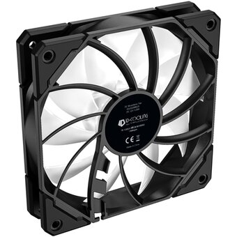  Вентилятор ID-COOLING TF-12025-Pro-ARGB Reverse 120x120x25мм (PWM, резиновые углы, ARGB, 500-1800об/мин) Box 