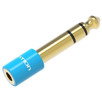  Переходник Vention VAB-S01-L Jack 3.5 mm F/6,5 mm M 