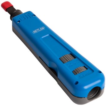  Инструмент для заделки витой пары NETLAN EC-CI-210B крепление Twist-Lock, с ножом 110/88 