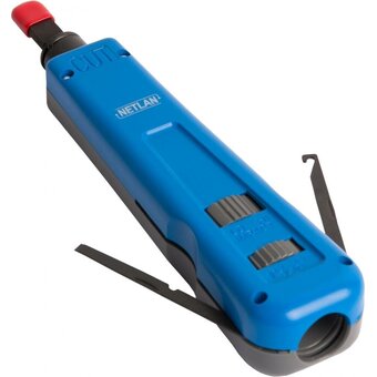  Инструмент для заделки витой пары NETLAN EC-CI-210B крепление Twist-Lock, с ножом 110/88 