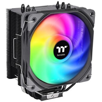  Кулер Thermaltake UX200 SE ARGB (CL-P105-AL12SW-A) Soc-AM5/AM4/1151/1200/1700 Al+Cu 170W LED Ret 