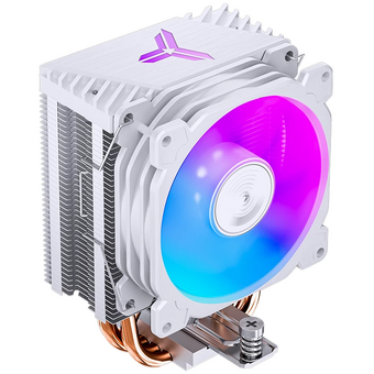  Кулер JONSBO CR-1400 E White LGA1700/1200/115X/AM5/AM4 (TDP 180W, PWM, 92mm Dynamic Multi-Color LED Fan, 4 тепловые трубки, белый, 4-pin) 