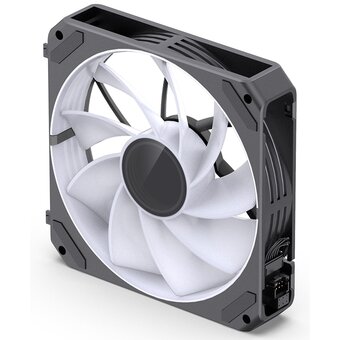  Вентилятор JONSBO ZG-120BR(3 in 1) Black 120х120х25мм Reverse (ARGB LED, 500-1500об/мин, обратный поток, черный) Retail 
