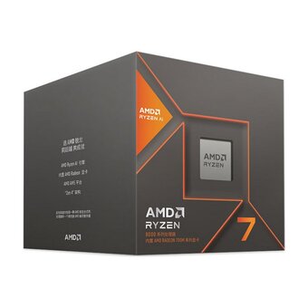  Процессор AMD Ryzen 7 8700G (100-100001236BOX) Box (Phoenix, 4nm, C8/T16, Base 4,20GHz, Turbo 5,10GHz, RDNA 3.0 Graphics, L3 16Mb, TDP 65W, SAM5) 