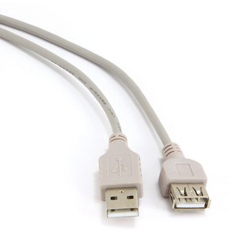 Кабель удлинительный Gembird PRO CCP-USB2-AMAF-6 USB 2.0 1.8м AM/AF позол. контакты, пакет 