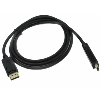  Кабель Exegate EX284917RUS DisplayPort(20M)-HDMI(19M), экранированный, 3 м, черный 