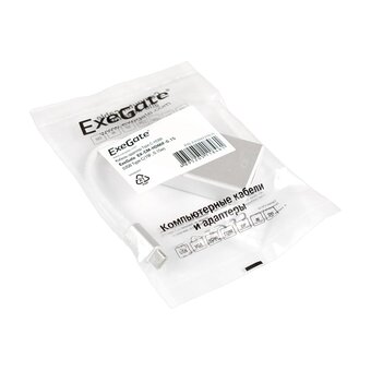  Кабель-адаптер Exegate EX-CM-HDMIF-0.15 EX284937RUS Type C-HDMI USB Type C/19F 0,15м 