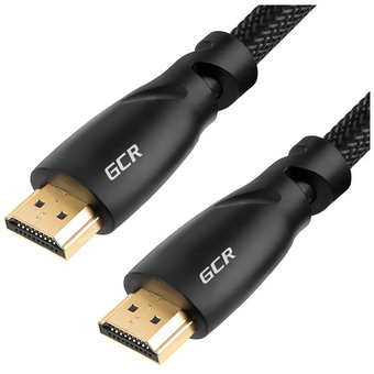  Кабель Greenconnect GCR-HM811-1.5m 1.5m HDMI 2.0 HDR 4:2:2 Ultra HD 4K 60 fps 60Hz/5K*30Hz 3D Audio черный 