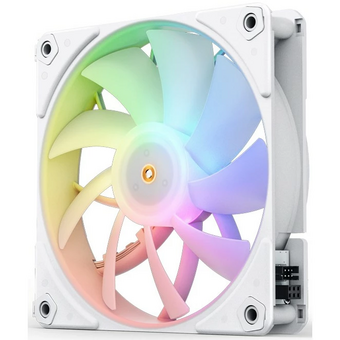  Вентилятор JONSBO ZF-120(3 in 1) White 120х120х25мм (ARGB LED, 500-1500об/мин, белый) Retail 