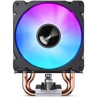  Кулер JONSBO CR-1400 E Black LGA1700/1200/115X/AM5/AM4 (TDP 180W, PWM, 92mm Dynamic Multi-Color LED Fan, 4 тепловые трубки, 4-pin) Retail 