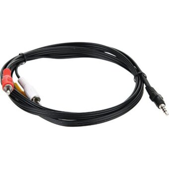  Аудиокабель TELECOM TAV4545-1.5m 3.5mm to 3RCA, 1.5m 