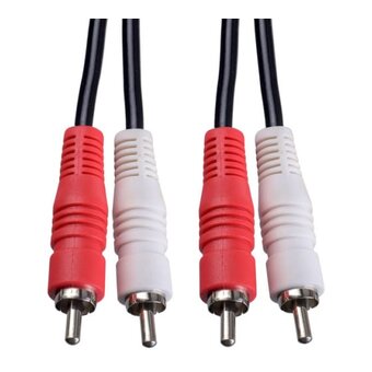  Кабель Perfeo R3001 2xRCA вилка - 2xRCA вилка 1м 