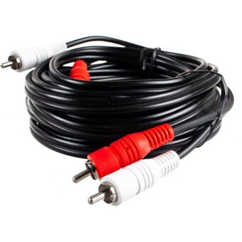  Кабель Perfeo R3005 2xRCA вилка - 2xRCA вилка 5м 