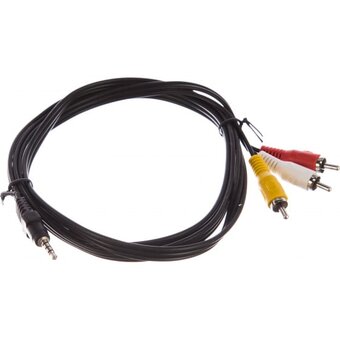  Аудиокабель TELECOM TAV4545-1.5m 3.5mm to 3RCA, 1.5m 