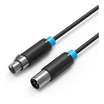  Кабель аудио Vention BBFBG XLR M/XLR F 1.5м 