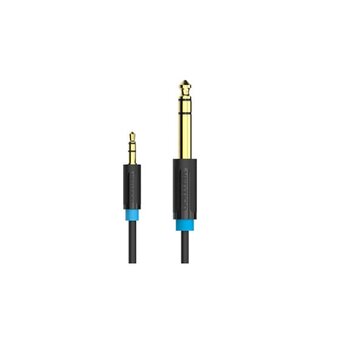  Кабель аудио Vention BABBG Jack 6,5 mm M/3,5 M 1,5м 