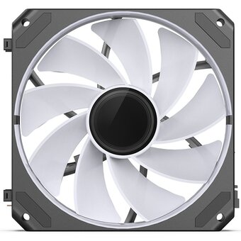  Вентилятор JONSBO ZG-120BR(3 in 1) Black 120х120х25мм Reverse (ARGB LED, 500-1500об/мин, обратный поток, черный) Retail 