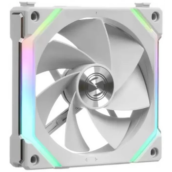  Вентилятор Lian Li Uni Fan SL120 V2 Reverse White /UF-RSL120V2-1W/ (G99.12RSLV21W.R0) 120x120x28мм (PWM, ARGB, 250-2000 об/мин, 29.2dBa) 
