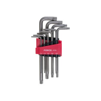  Набор ключей Torx FORCE 5098L Г-образн. удлин. Т10-Т50, 9 предм. 