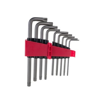  Набор ключей Torx FORCE 5098L Г-образн. удлин. Т10-Т50, 9 предм. 