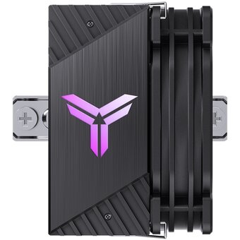  Кулер JONSBO CR-1400 E Black LGA1700/1200/115X/AM5/AM4 (TDP 180W, PWM, 92mm Dynamic Multi-Color LED Fan, 4 тепловые трубки, 4-pin) Retail 