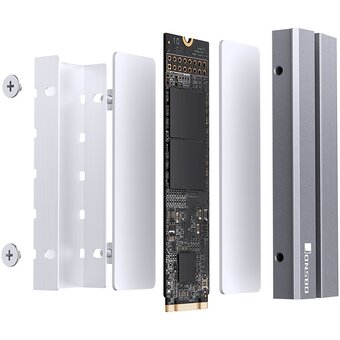  Радиатор для SSD M.2 2280 JONSBO M.2-6 Gray (серый) 