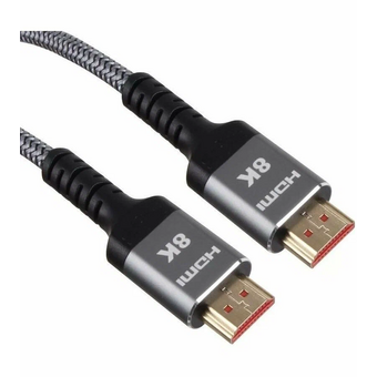  Кабель Vcom ACG859A-2.0 HDMI 19M/M, ver. 2.1 8KX60Hz Econom оплетка 2m iOpen 