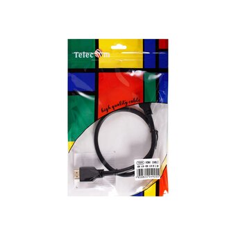  Кабель TELECOM TCG255-0.5M HDMI 19M/M, ver. 2.1, 8K 60 Hz 0.5m 