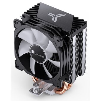  Кулер JONSBO CR-1400 E Black LGA1700/1200/115X/AM5/AM4 (TDP 180W, PWM, 92mm Dynamic Multi-Color LED Fan, 4 тепловые трубки, 4-pin) Retail 