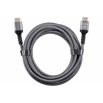  Кабель Vcom ACG859A-2.0 HDMI 19M/M, ver. 2.1 8KX60Hz Econom оплетка 2m iOpen 