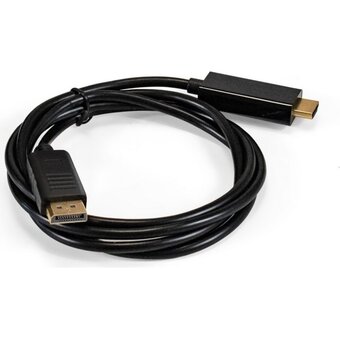  Кабель ExeGate EX-CC-DP-HDMI-1.5 EX294709RUS DisplayPort-HDMI 20M/19M 1,5м 