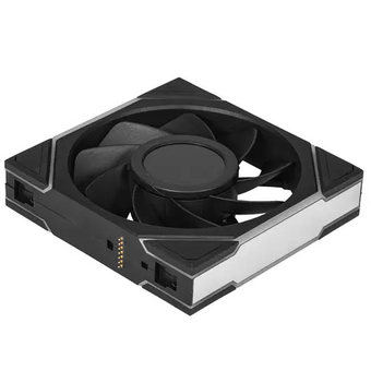  Комплект вентиляторов (3шт.) Lian Li Uni Fan TL LCD 120 Black /12TLLCD3B/ (G99.12TLLCD3B.R0) 120x125x28мм (1.6” LCD, PWM, ARGB, 200-1900об/мин, 27dBa) 