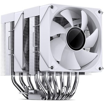  Кулер JONSBO CR-1400 DV2 White LGA1700/1200/115X/AM5/AM4 (TDP 220W, PWM, 92mm ARGB Fan*2, 6 тепловых трубкок, белый, 4-pin) Retail 