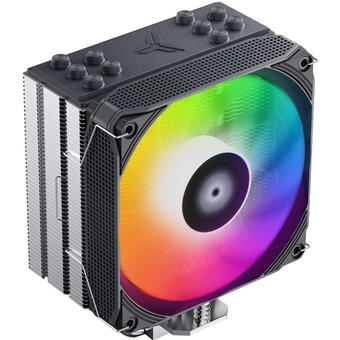  Кулер JONSBO Pisa A5 ARGB Gray LGA1700/1200/115X/AM5/AM4 (TDP 265W, PWM, 120mm ARGB Fan, 5 тепловых трубок, 4-pin) Retail 