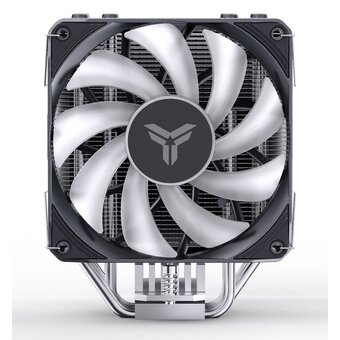  Кулер JONSBO Pisa A5 ARGB Gray LGA1700/1200/115X/AM5/AM4 (TDP 265W, PWM, 120mm ARGB Fan, 5 тепловых трубок, 4-pin) Retail 