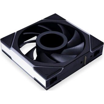  Вентилятор Lian Li Uni Fan TL LCD 120 Black /12TLLCD1B/ (G99.12TLLCD1B.R0) 120x125x28мм (1.6” LCD дисплей, PWM, ARGB, 200-1900 об/мин, 27dBa) 