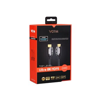  Кабель VCOM CG864-2M HDMI 19M/M, ver. 2.1, 8K 60 Hz 2m 