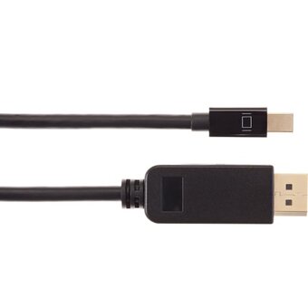  Кабель-переходник VCOM CG682-1.8M Mini DisplayPort M- Display Port M 4K*60 Hz 1,8м (4895182211117) 