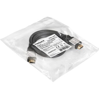  Кабель ExeGate EX-CC-HDMI8K-1.0 EX294701RUS HDMI v2.1 19M/19M 1м 8K UHD Ethernet 