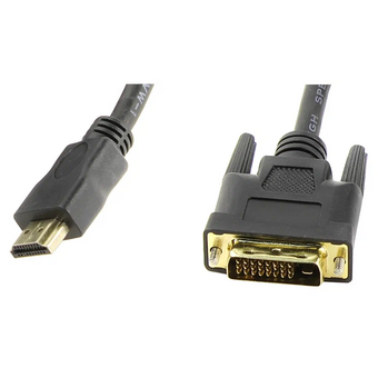  Кабель TV-com LCG135F-2M HDMI to DVI-D (19M-25M) 2м, 2 фильтра 