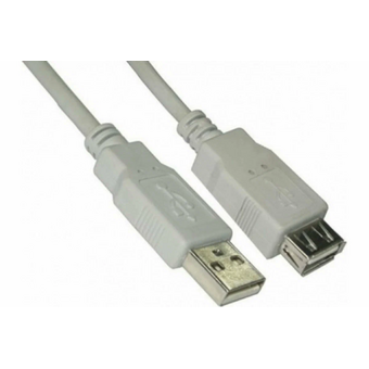  Кабель удлинитель 5bites UC5011-018C USB2.0, AM/AF, 1.8м 