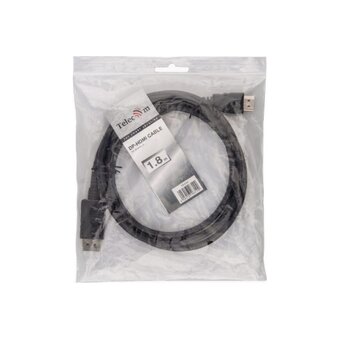  Кабель-переходник Telecom TA494 DisplayPort M-- HDMI M 1.8m 