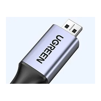  Кабель UGREEN HD164 (15517) Micro HDMI to HDMI 8K Cable 2m Space Gray 