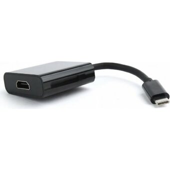  Переходник Cablexpert A-CM-HDMIF-01 USB Type-C/HDMI 15см 